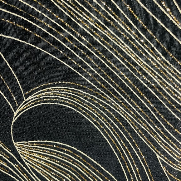 All Eyes on YOU in this Snap-Little, Black Sparkling Party Dress, Size Large. - Picture 7 of 8